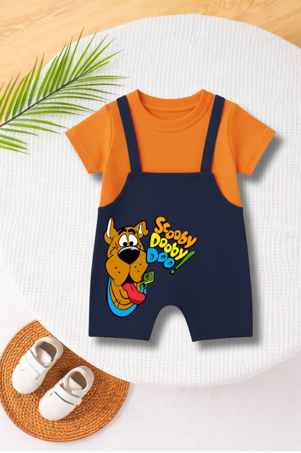 Scooby Doo Printed Dungree Romper