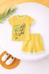 What's Up Printed Short Set