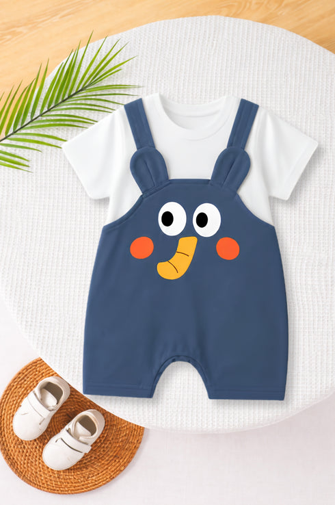 Bunny Buddy Dungree Romper