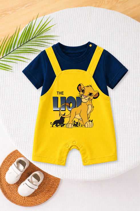 Little Simba Dungaree Romper