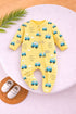 Tiny Car Adventure Footed Zip Sleepsuit