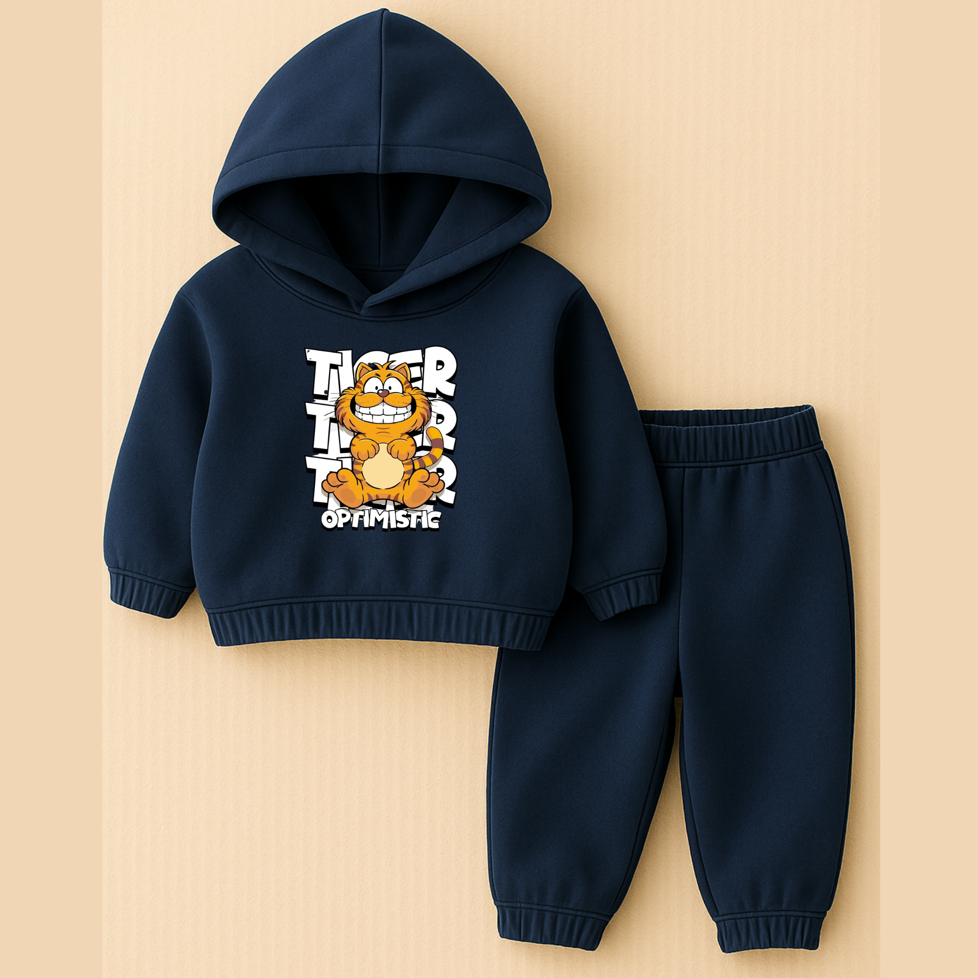 Tiger Hoodie Set