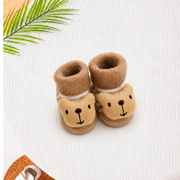 Teddy Hug Baby Socks