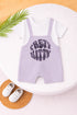 Pretty Kitty Printed Dungree Romper