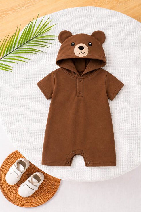 Little Bear Costume Romper