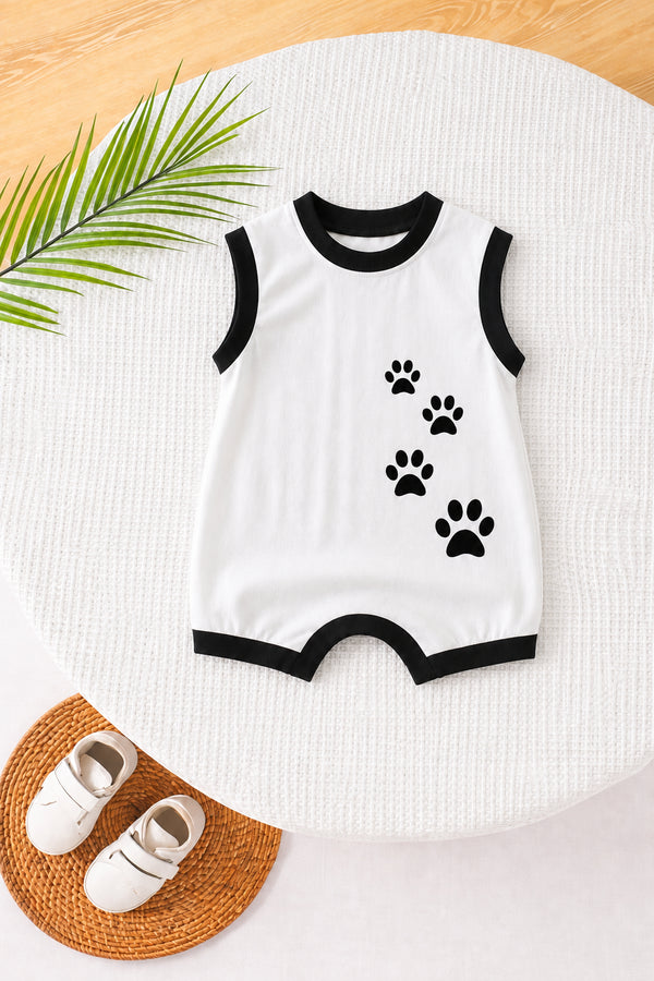 Little Paws Sleeveless Romper