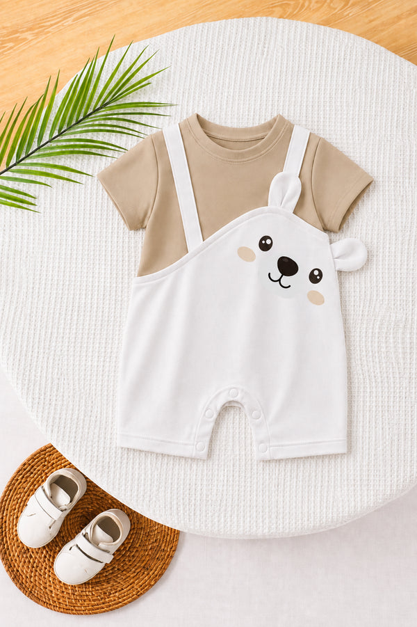 Bear Cuddle Cut & Sew Romper