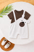 Brown Bear Cut & Sew Romper