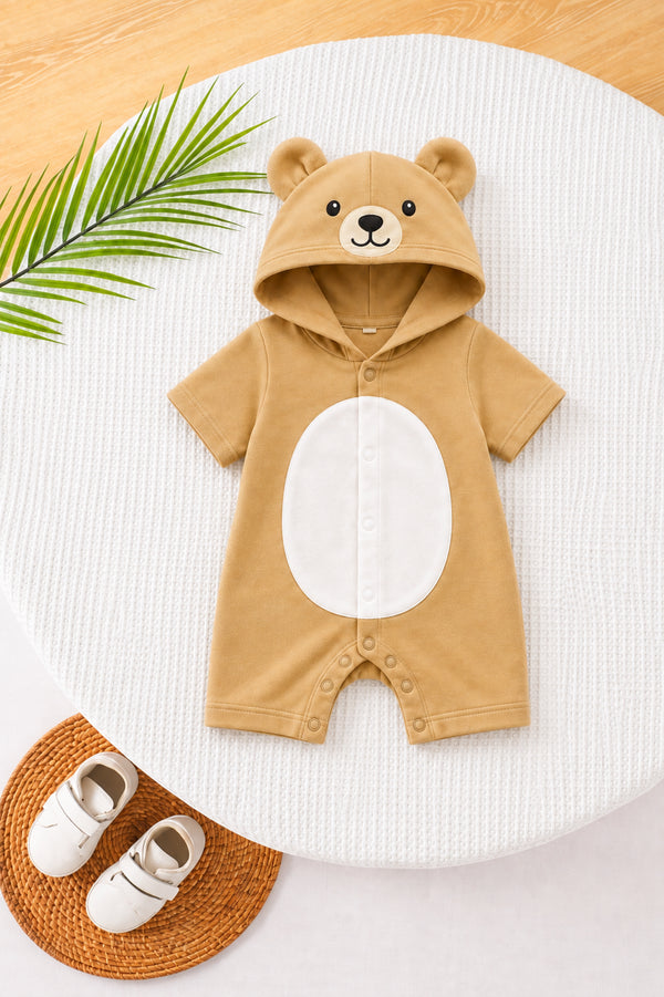 Golden Bear Costume Romper