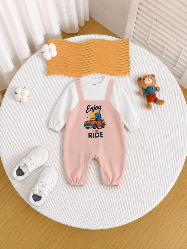 Little Rider Dungaree Romper