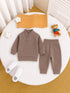 Ribbed Mockneck Set (RM-005)
