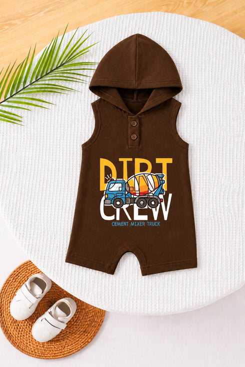Dirt Crew Sleeveless Romper