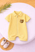 Yellow Thermal Mesh Sleepsuit