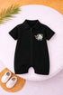 Black Thermal Mesh Sleepsuit