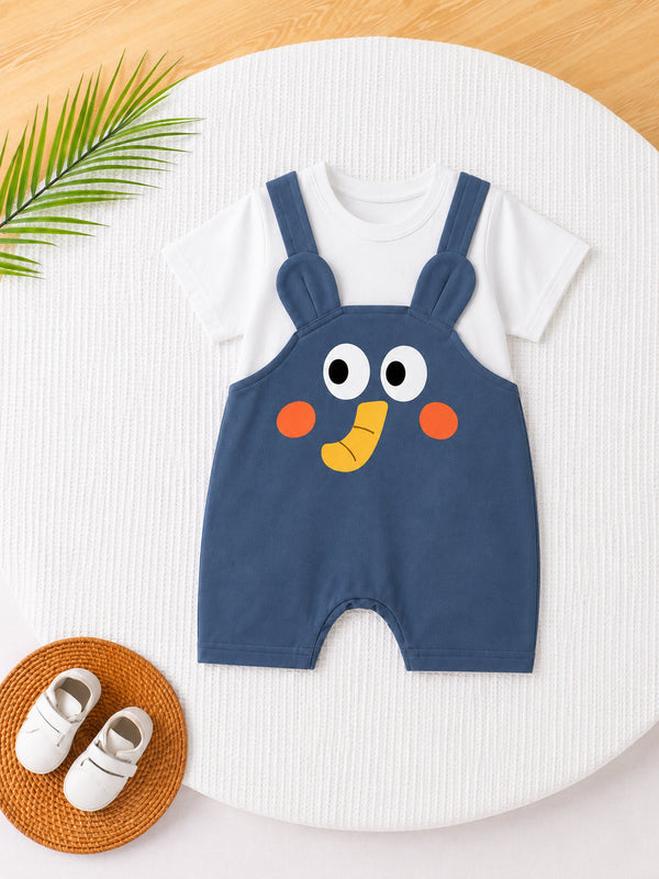 Bunny Buddy Dungree Romper