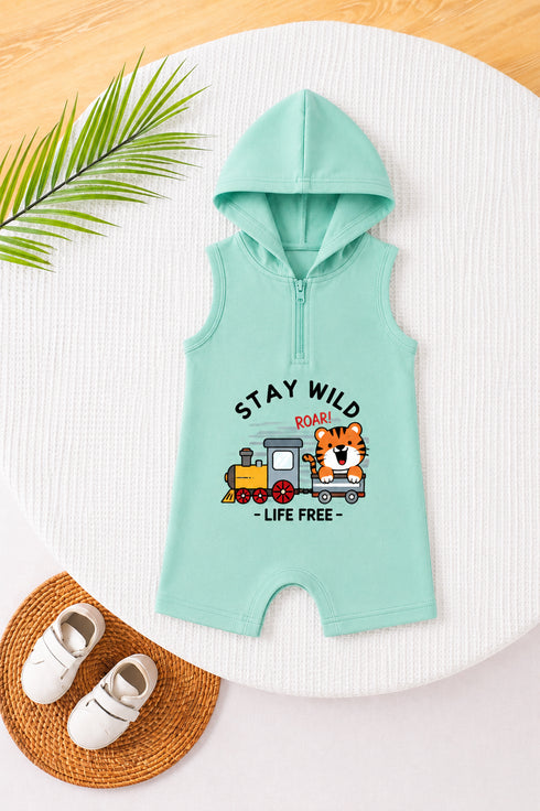 Wild Tracks Sleeveless Romper