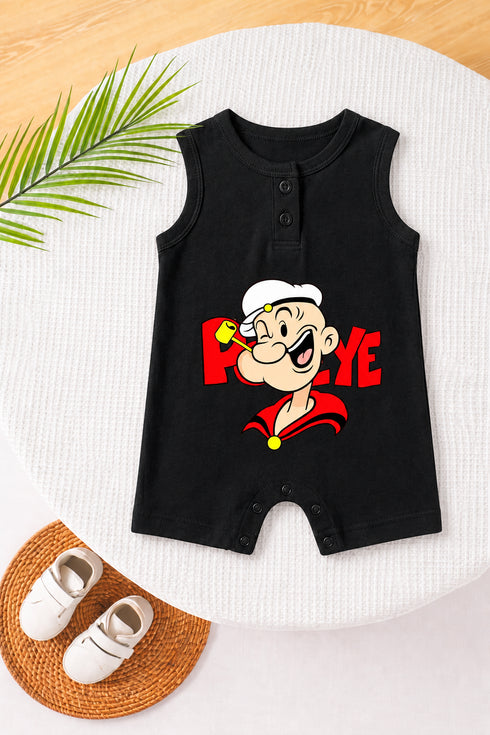 Sailor Charm Sleeveless Romper
