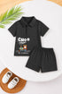 Train Time Polo Set
