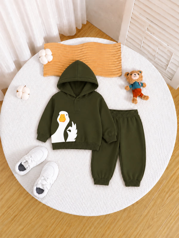 Quacky Duck Hoodie Set