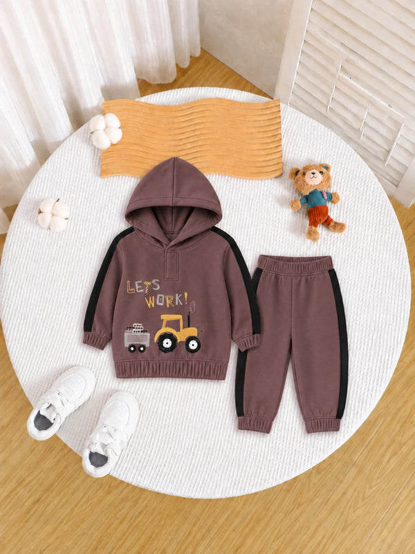 Mini Farmer Hoodie Set