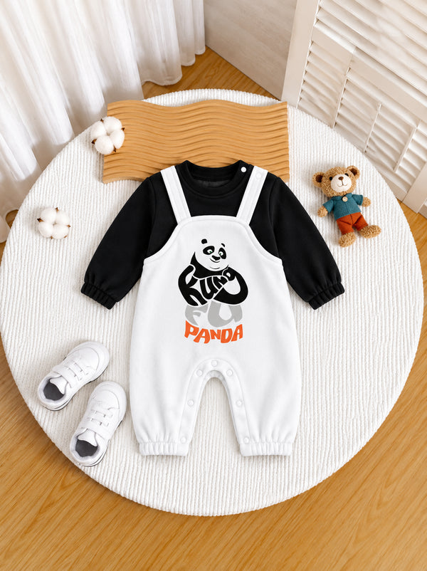 Kung Fu Panda Dungaree Romper