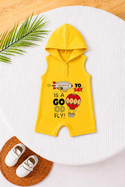 Sky Explorer Sleeveless Romper