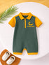 Arawrable Polo Zip Romper