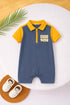 Good Days Polo Zip Romper