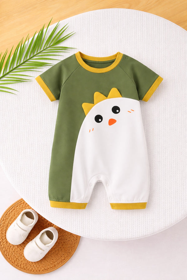 Happy Farm Cut & Sew Romper
