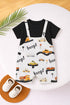Speedy Streets Dungree Romper