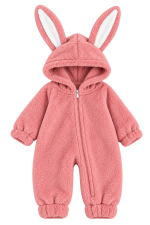 Floral Faux Fur Bunny
