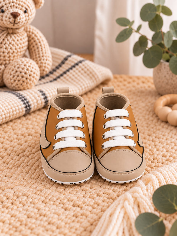 Caramel Street Baby Sneakers