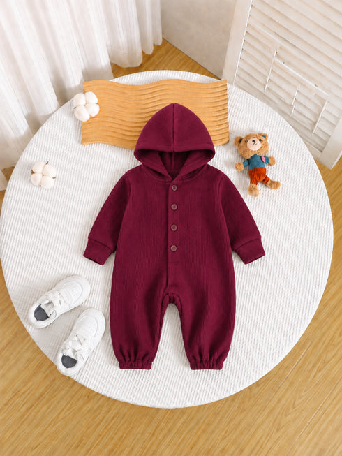 Double Deck Thermal Burgundy Sleepsuit