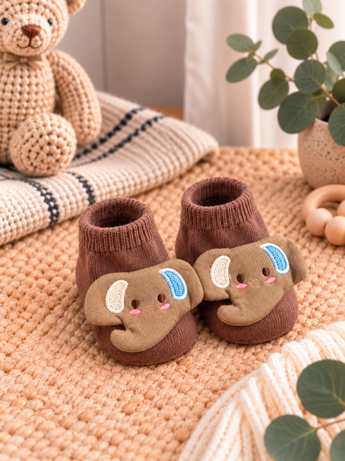 Tiny Elephant Baby Socks