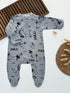 Roar Dino Footed Zip Sleepsuit