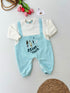 Skater Printed Dungaree Romper