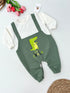 Little Croco Dungaree Romper