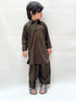 Rusty Blended Kameez Shalwar