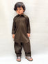 Rusty Blended Kameez Shalwar