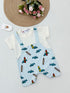 Surf Splash Dungree Romper