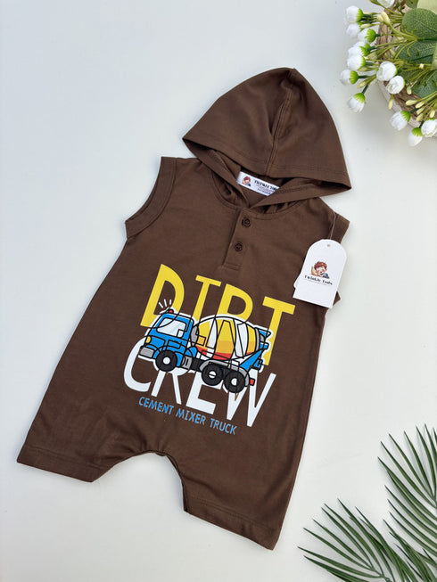 Dirt Crew Sleeveless Romper