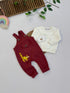 Little Jerry Printed 2 Pcs Dungaree Set