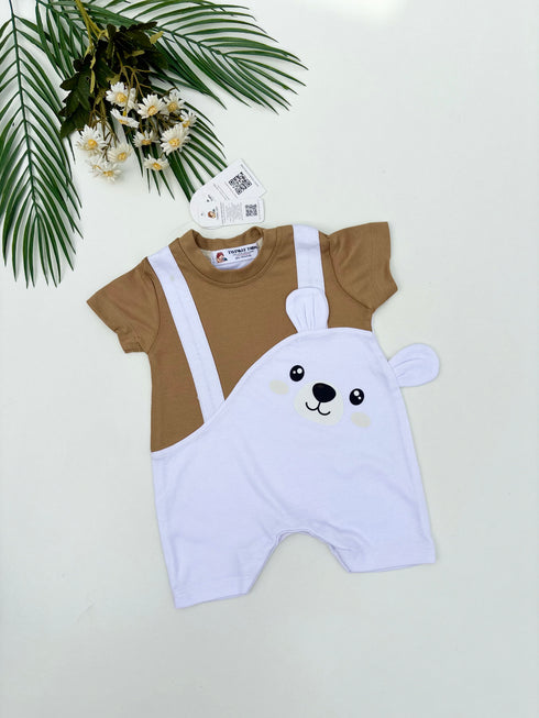 Bear Cuddle Cut & Sew Romper