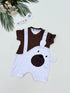 Brown Bear Cut & Sew Romper