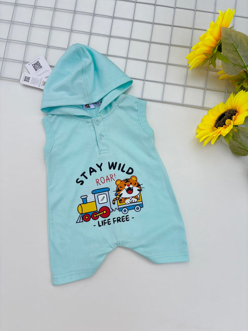 Wild Tracks Sleeveless Romper
