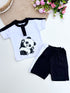 Panda Play Short Set