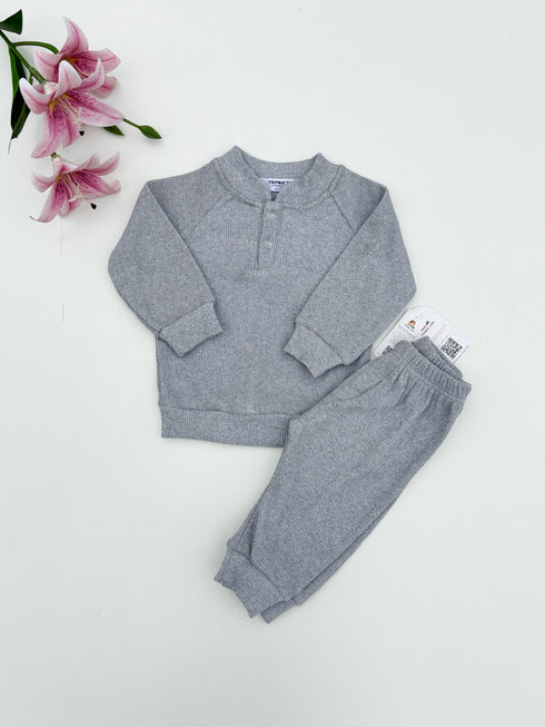 Ribbed Mockneck Set (RM-012)