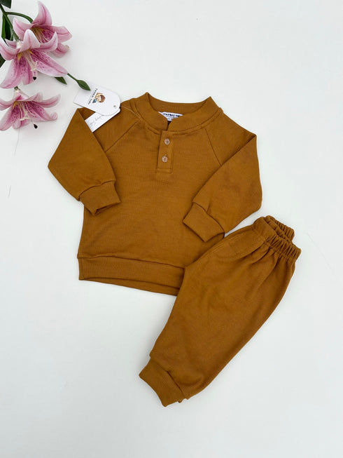 Ribbed Mockneck Set (RM-008)