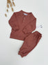 Ribbed Mockneck Set (RM-006)