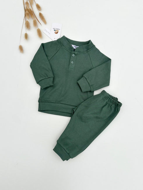 Ribbed Mockneck Set (RM-007)